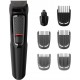 Philips Multigroom Series 3000 Σετ Επαναφορτιζόμενης Κουρευτικής Μηχανής Μαύρο MG3720/15